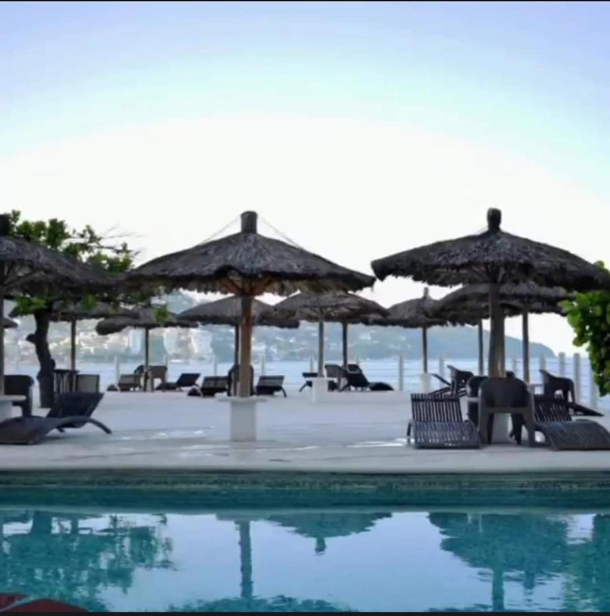Suite En Torres Gemelas A Pie De Playa 611 อากาปุลโก ภายนอก รูปภาพ