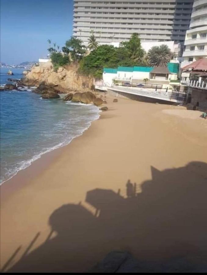 Suite En Torres Gemelas A Pie De Playa 611 อากาปุลโก ภายนอก รูปภาพ