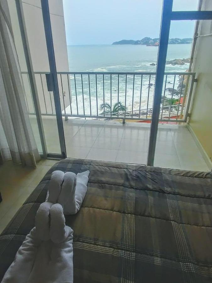 Suite En Torres Gemelas A Pie De Playa 611 อากาปุลโก ภายนอก รูปภาพ