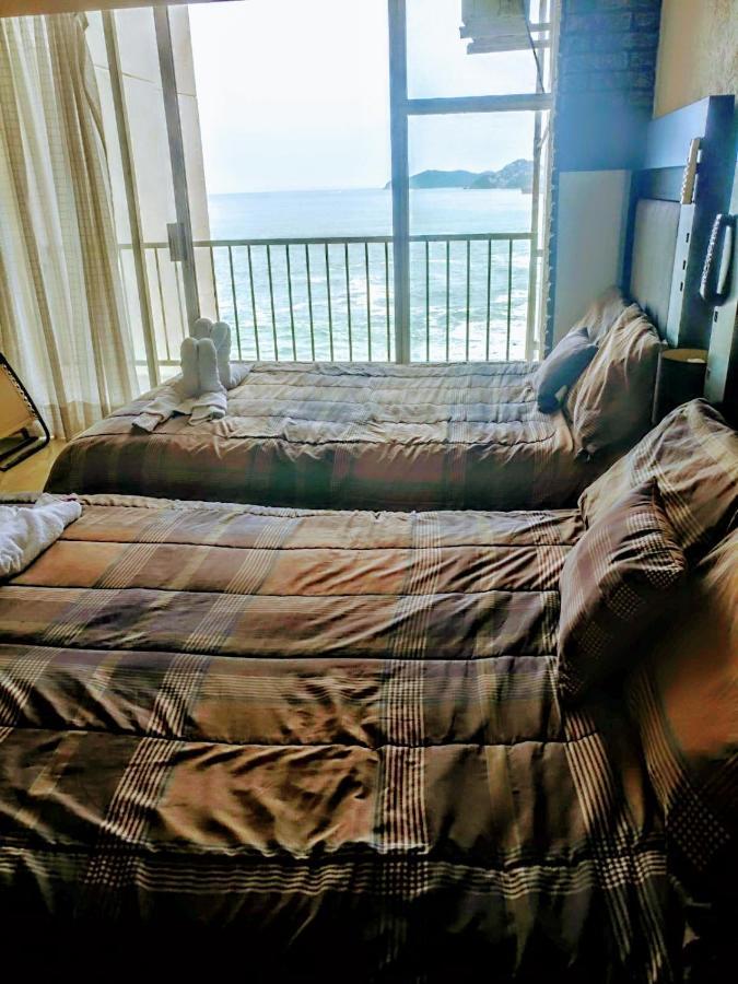 Suite En Torres Gemelas A Pie De Playa 611 อากาปุลโก ภายนอก รูปภาพ
